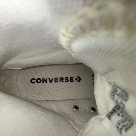 Converse Chuck Taylor All Star Lift Converse Platform Golden Butterfly Sz 9 VGUC - Picture 12 of 16